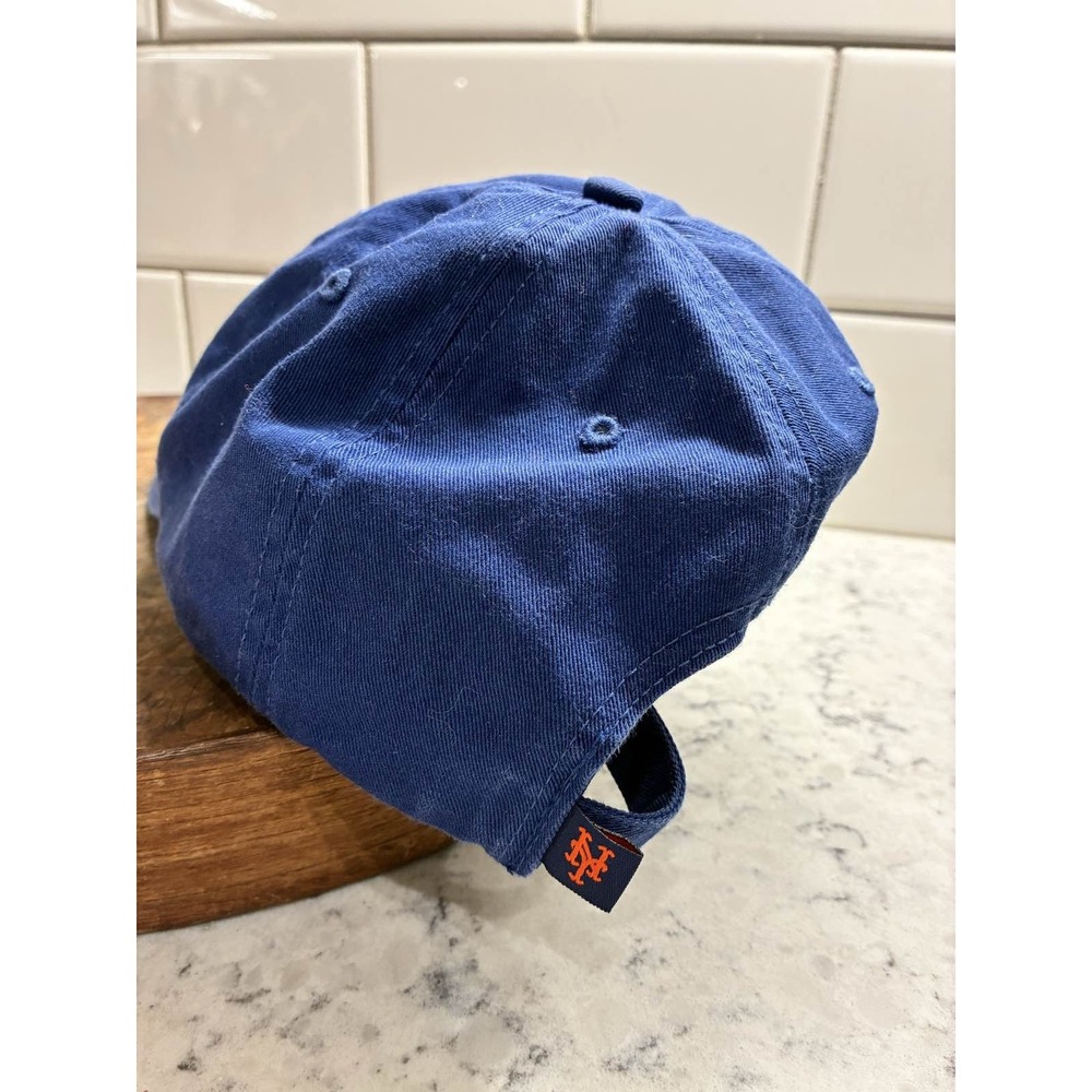 New‎ York Mets Baseball Cap Blue Orange MLB Adjustable - Picture 4 of 6